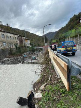 Zaščita MHE Klavže (arhiv OŠCZ)